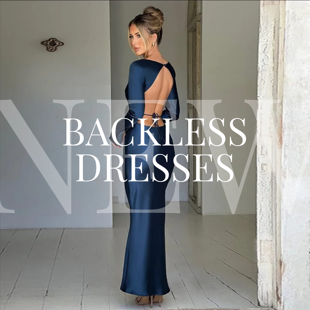 Backless dresses